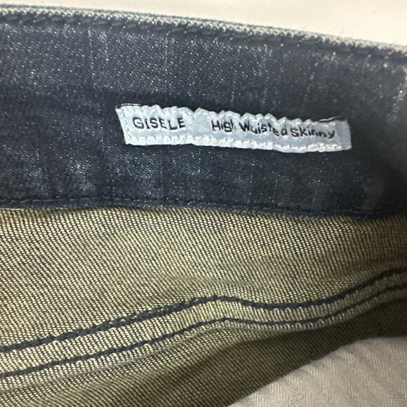 Dear John Jeans Womens 29 Blue Gisele High Rise Skinny Stretch Comfort Highmore - Picture 8 of 15